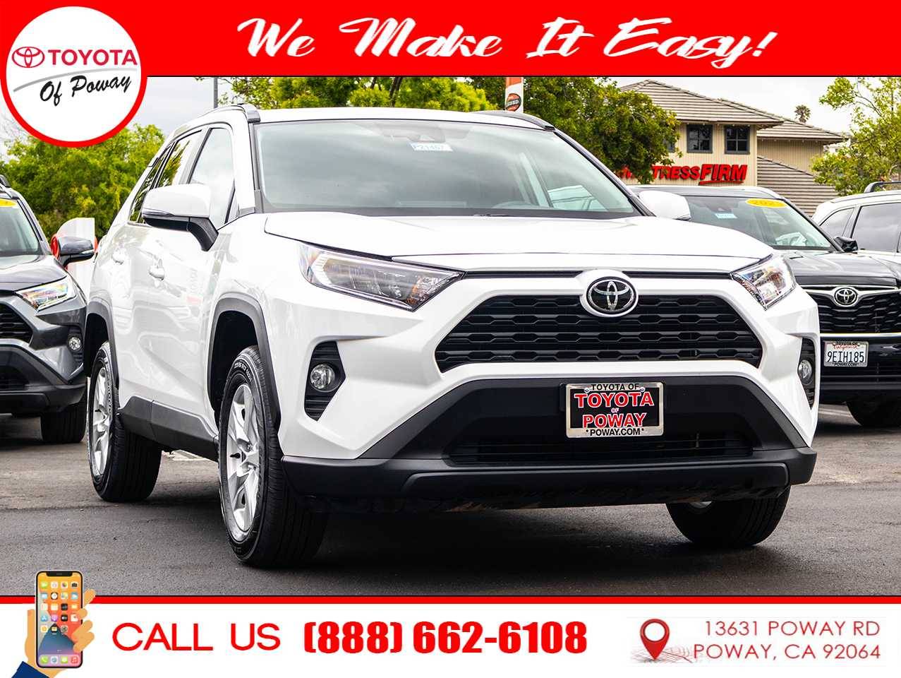 2021 Toyota RAV4 XLE — SUV — 35,632 mi — Poway, CA