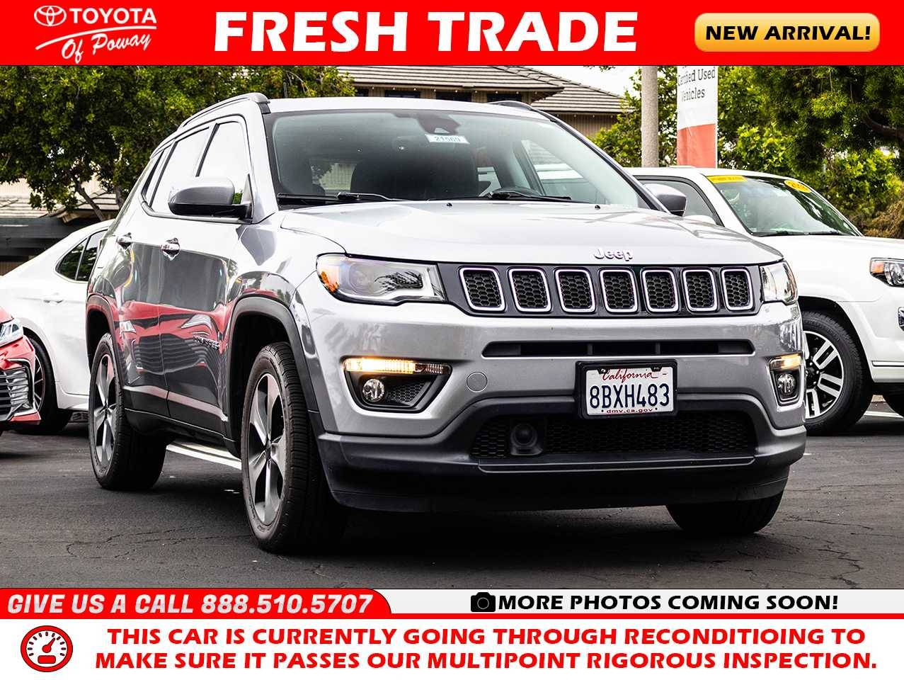 2017 Jeep Compass Latitude — SUV — 30,100 mi — Poway, CA