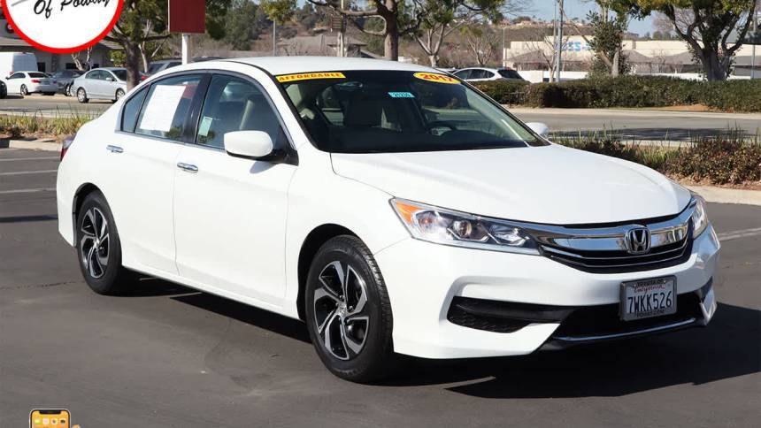 2017 Honda Accord LX — Sedan — 76,076 mi — Poway, CA