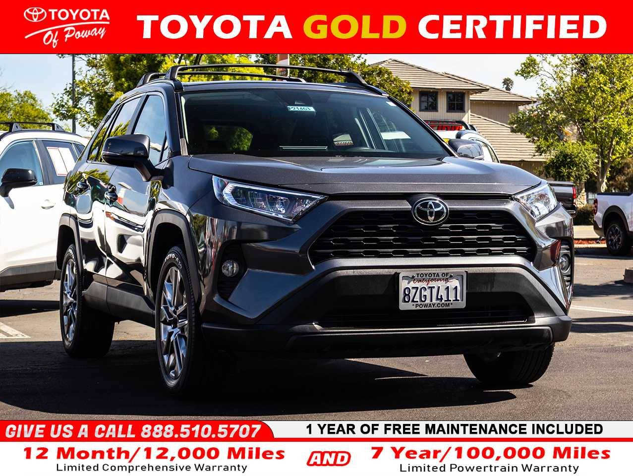 2021 Toyota RAV4 XLE Premium — SUV — 36,707 mi — Poway, CA
