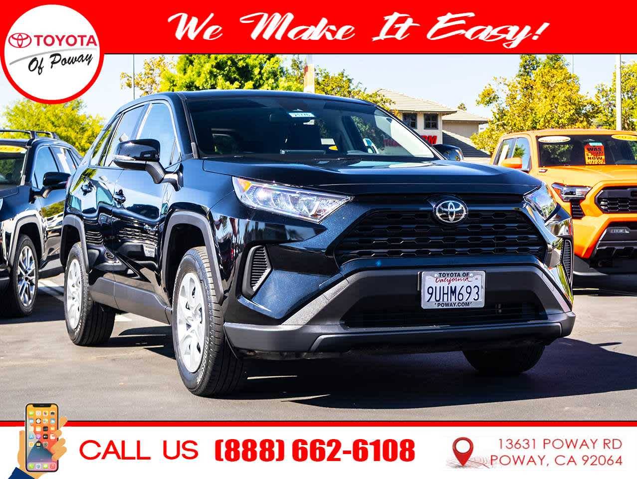 2022 Toyota RAV4 LE — SUV — 25,782 mi — Poway, CA