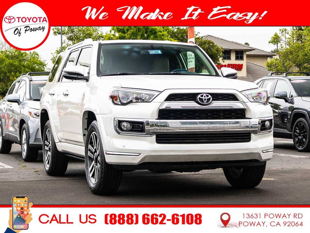 2018 Toyota 4Runner Limited — SUV — 95,428 mi — Poway, CA