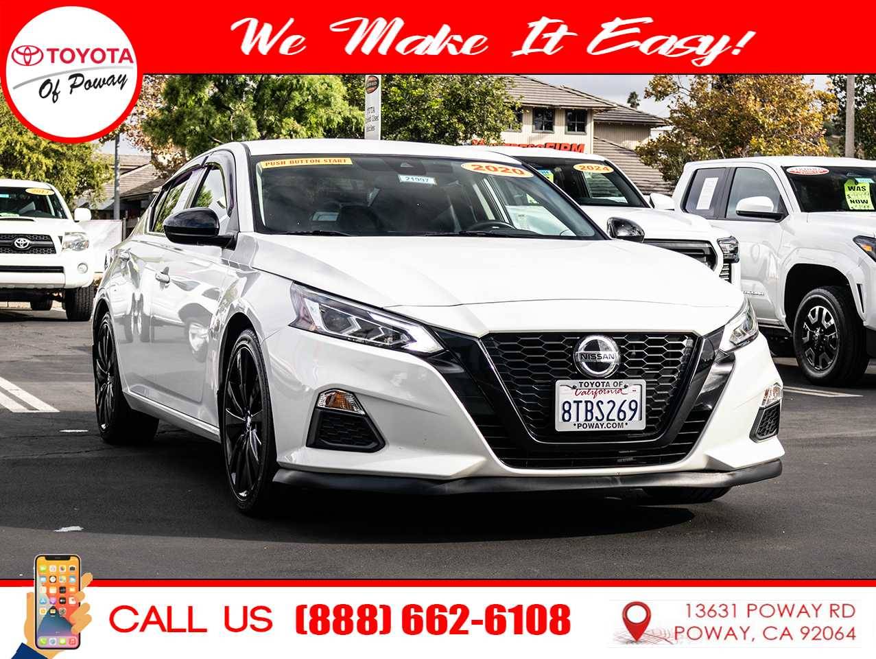 2020 Nissan Altima SR — Sedan — 42,429 mi — Poway, CA