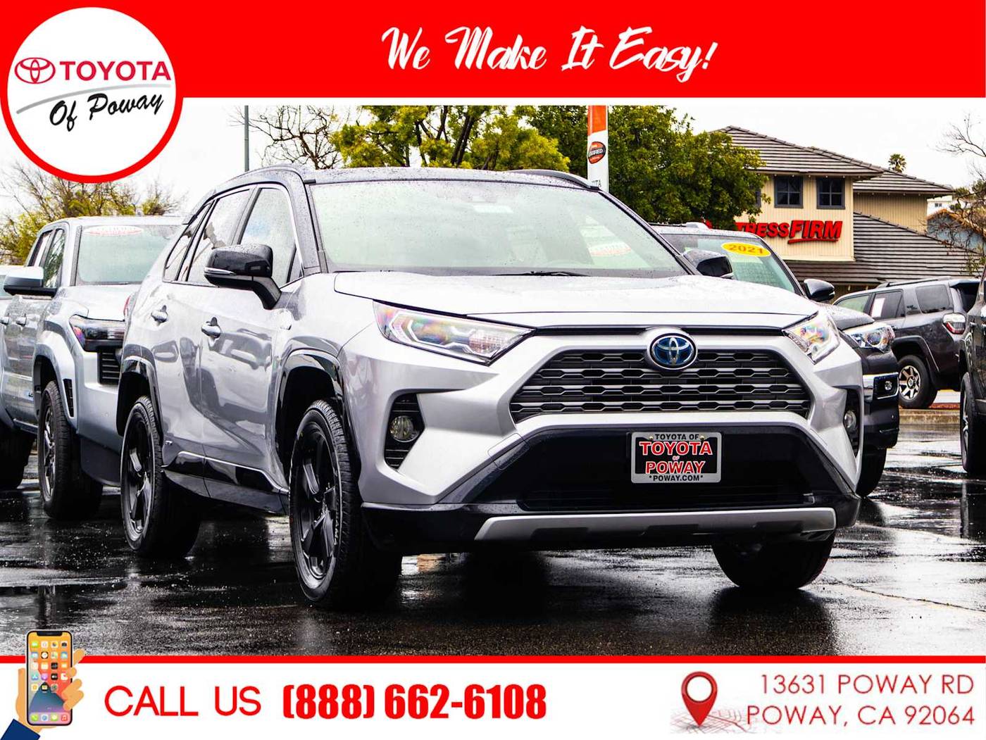2021 Toyota RAV4 Hybrid XSE — SUV — 39,129 mi — Poway, CA