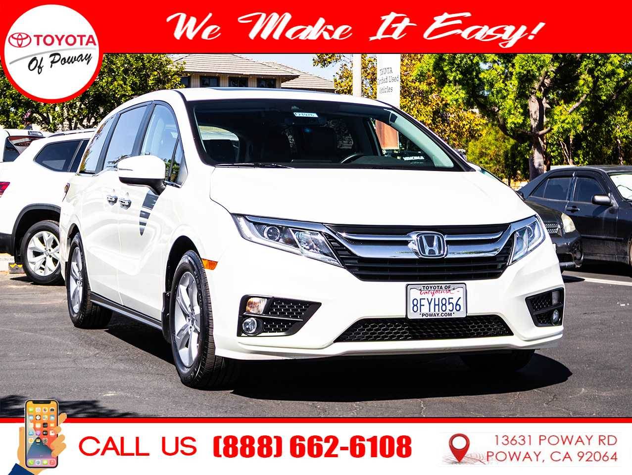 2019 Honda Odyssey EX-L — Minivan — 45,919 mi — Poway, CA