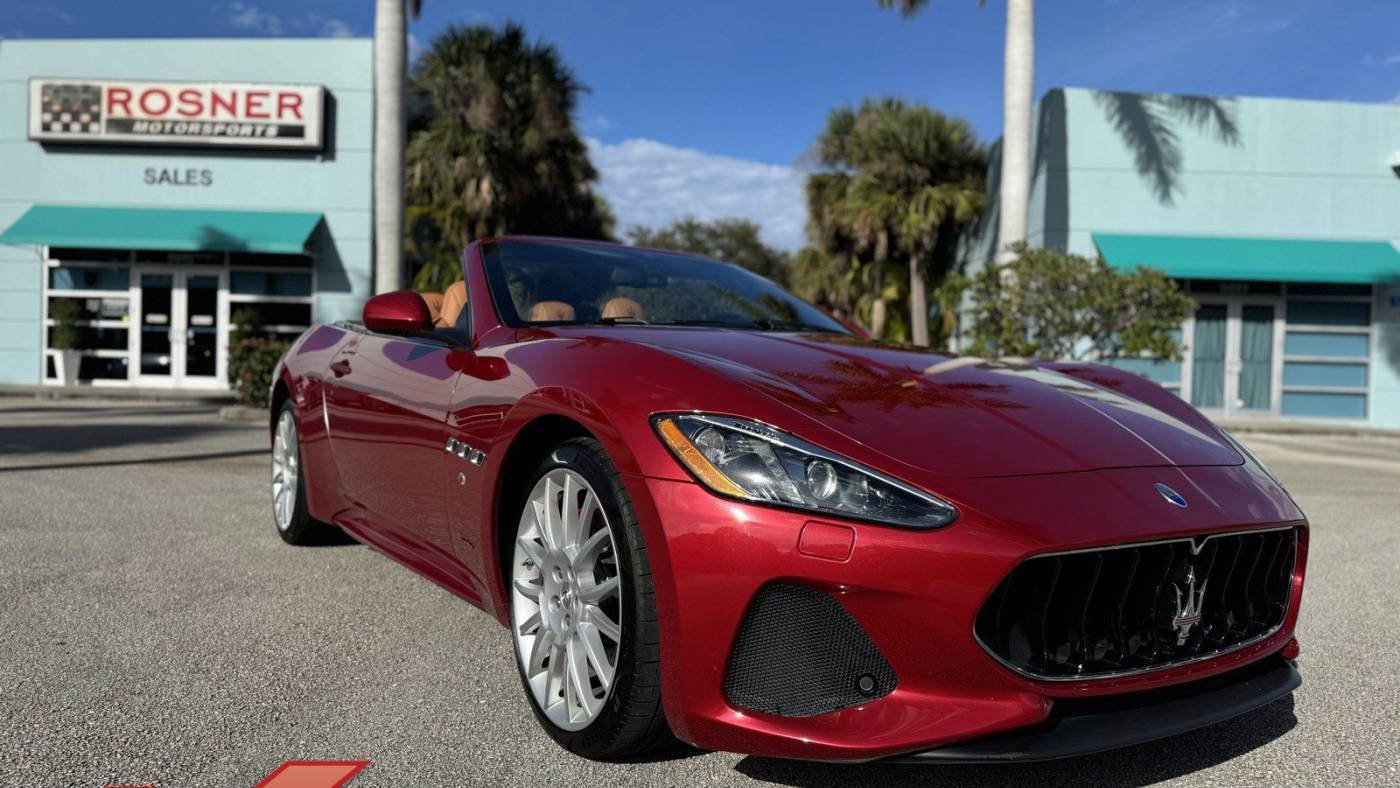 2018 Maserati GranTurismo Sport — Convertible — 10,008 mi — Vero Beach, FL