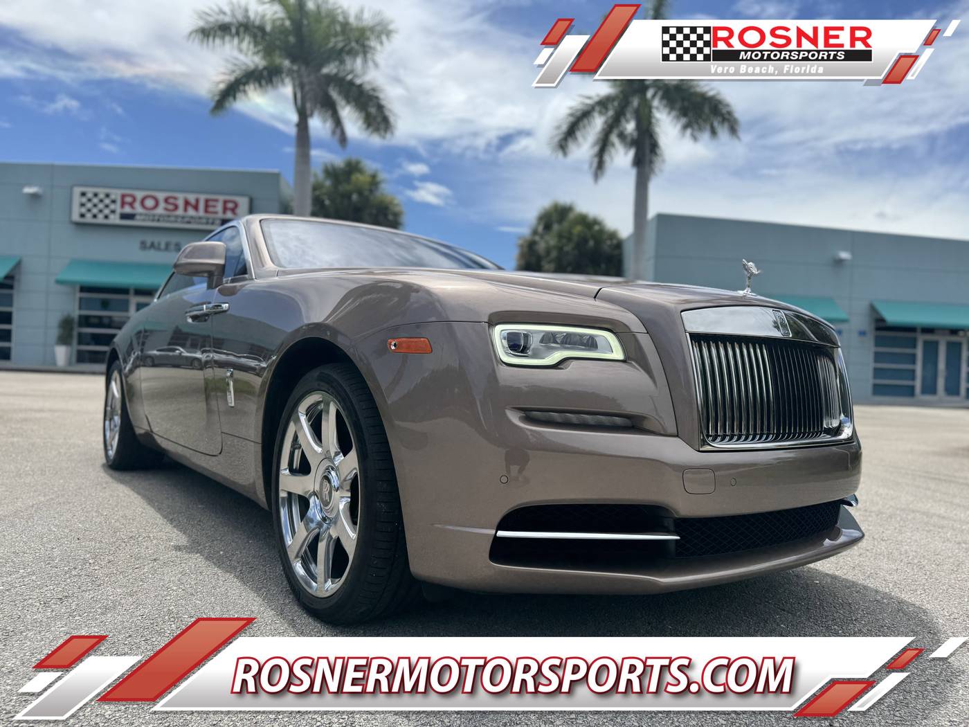 2017 Rolls-Royce Wraith Standard — Coupe — 10,299 mi — Vero Beach, FL