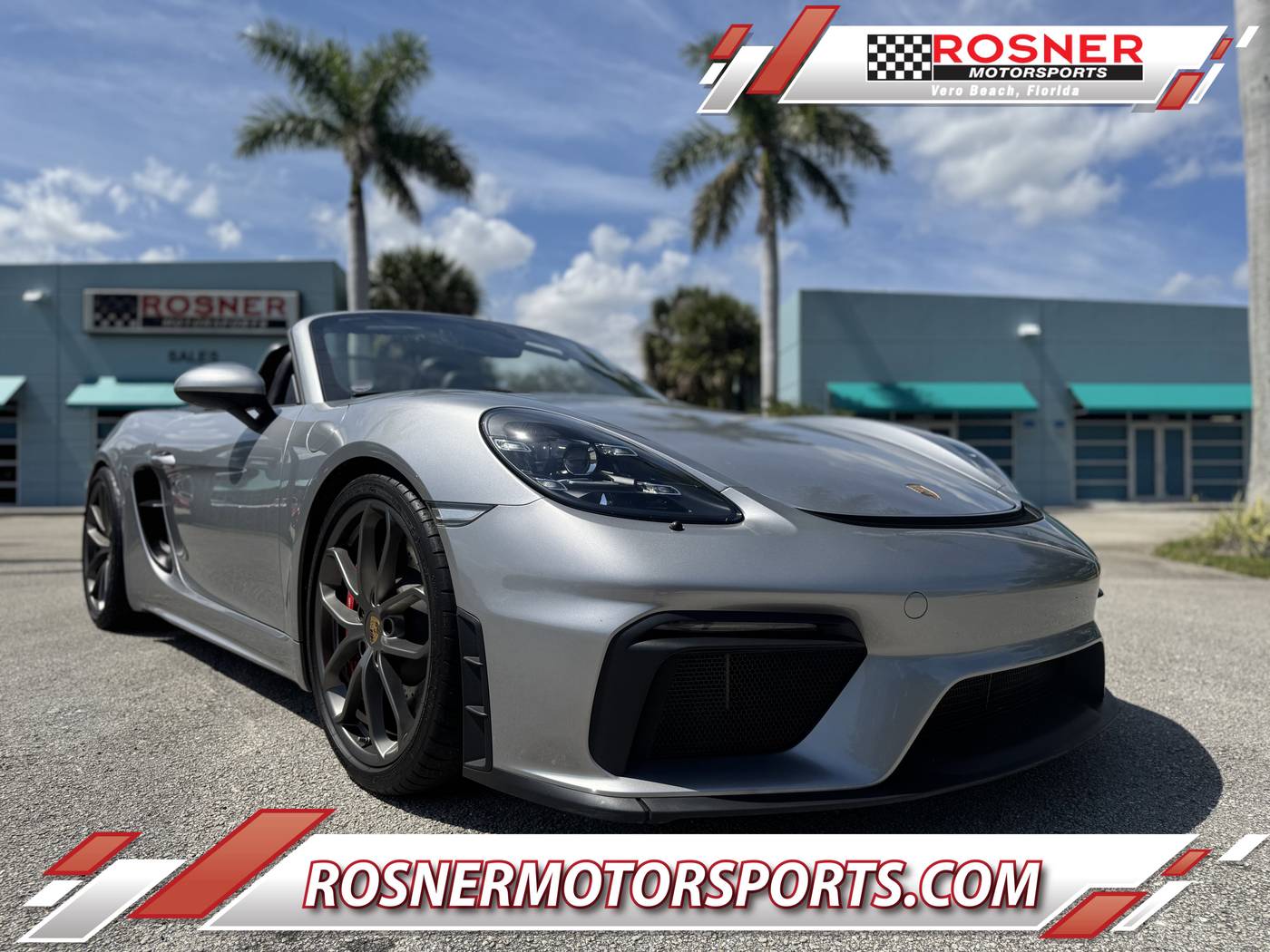 2020 Porsche 718 Boxster 718 Spyder — Convertible — 13,942 mi — Vero Beach, FL