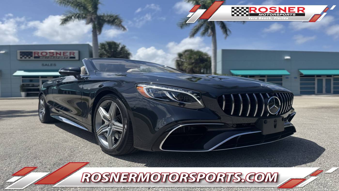 2020 Mercedes-Benz S-Class AMG S 63 — Convertible — 9,303 mi — Vero Beach, FL