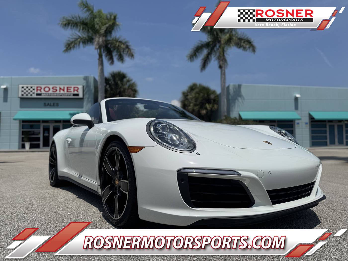 2017 Porsche 911 Carrera 4 — Convertible — 21,341 mi — Vero Beach, FL