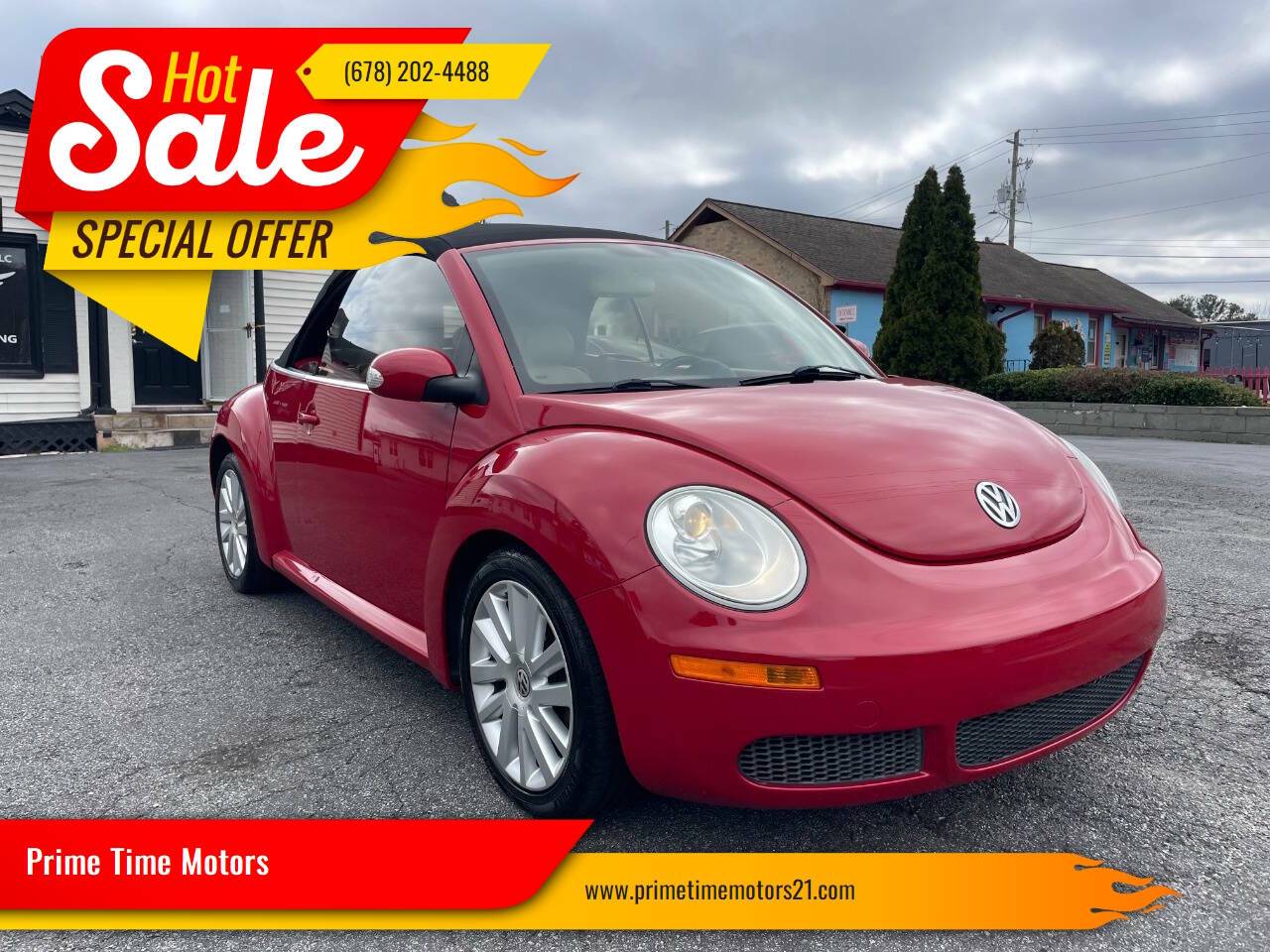 2010 Volkswagen New Beetle Base — Convertible — 99,445 mi — Marietta, GA