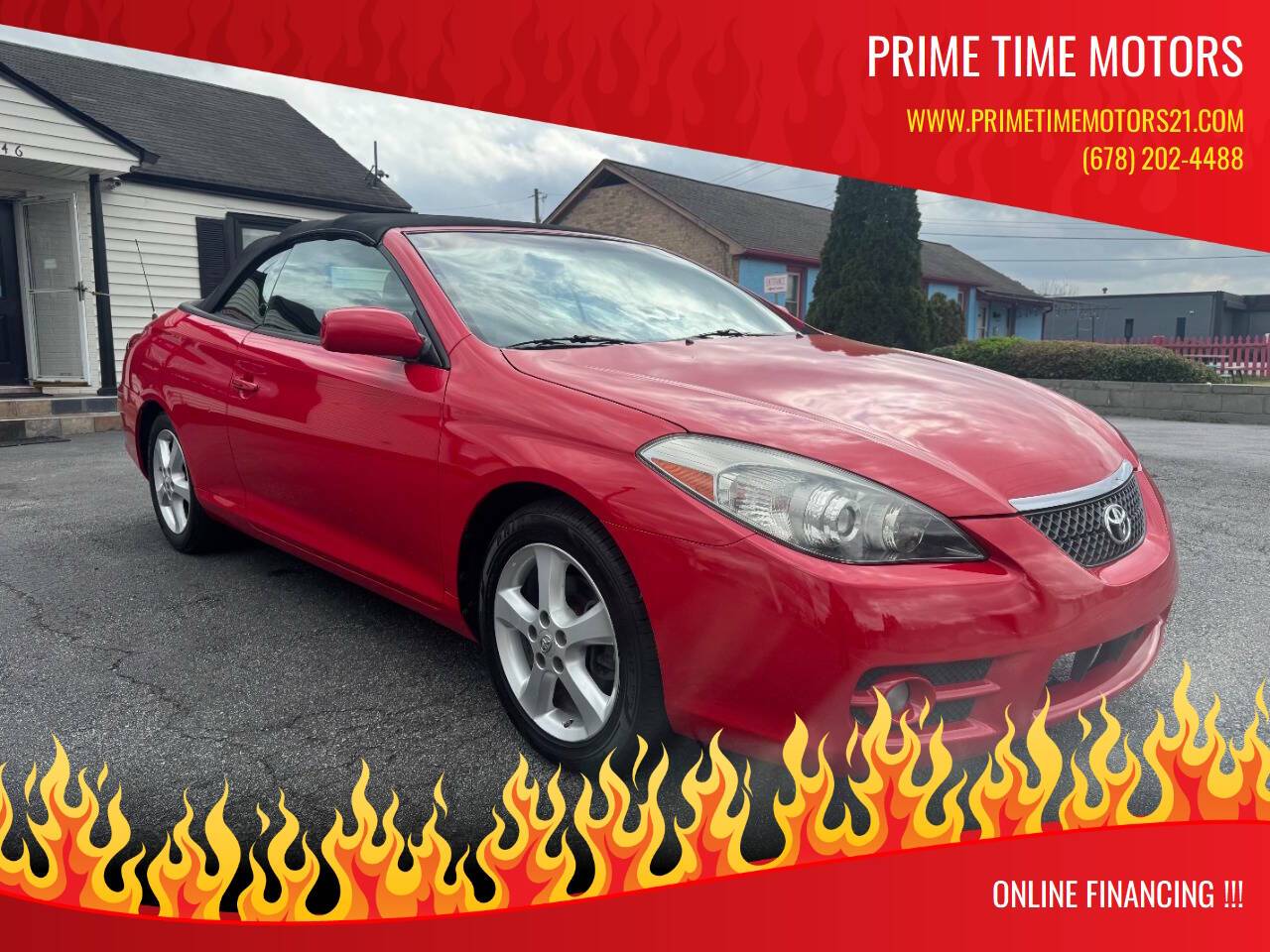 2008 Toyota Camry Solara SLE V6 — Convertible — 162,552 mi — Marietta, GA