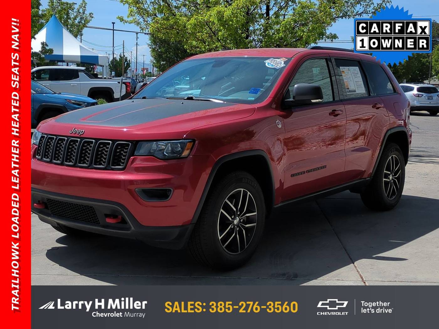 2017 Jeep Grand Cherokee Trailhawk — SUV — 80,706 mi — Murray, UT