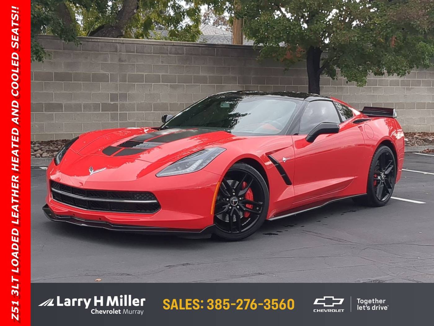 2014 Chevrolet Corvette Z51 3LT — Coupe — 26,770 mi — Murray, UT