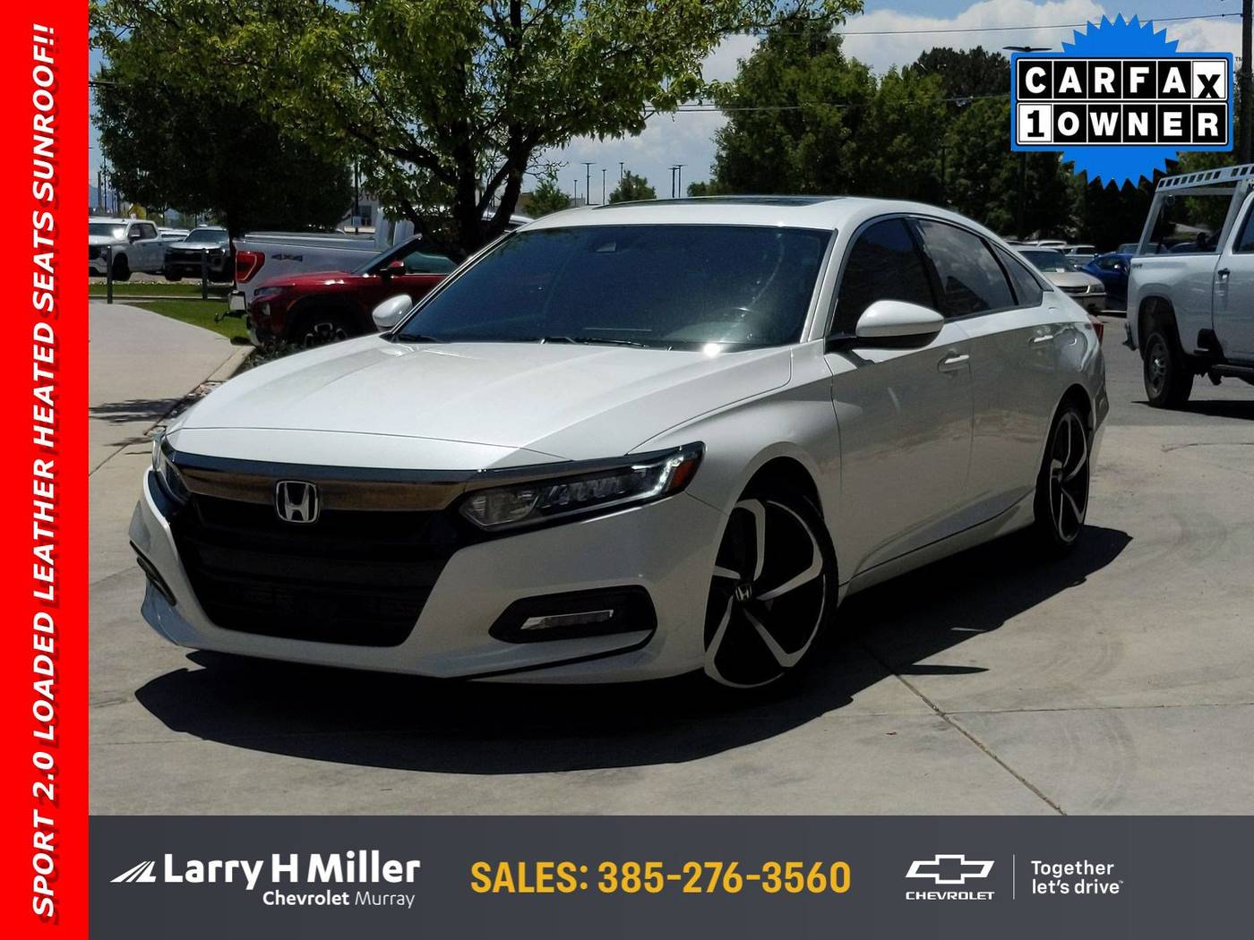 2019 Honda Accord Sport — Sedan — 97,973 mi — Murray, UT