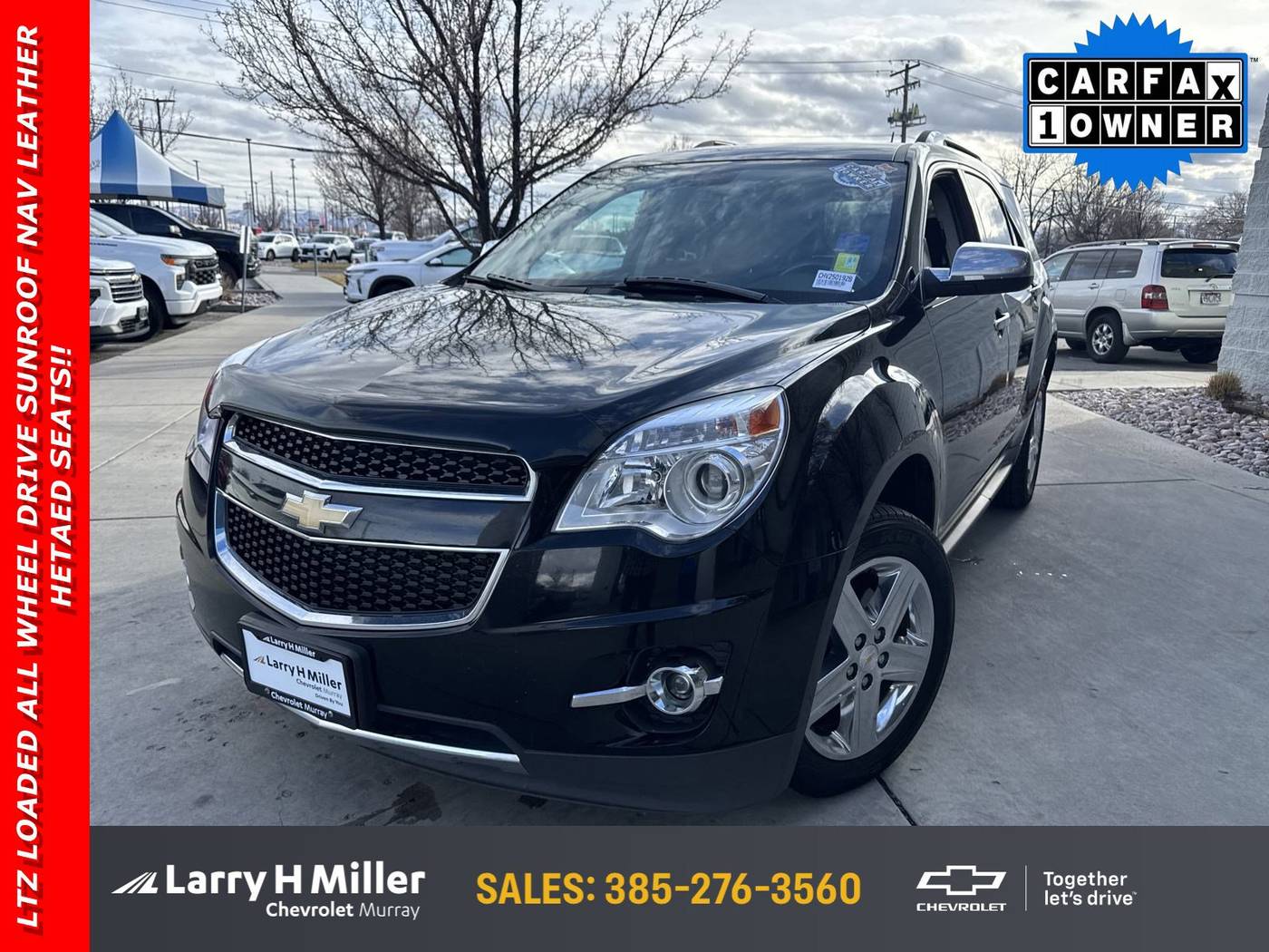 2015 Chevrolet Equinox LTZ — SUV — 70,156 mi — Murray, UT