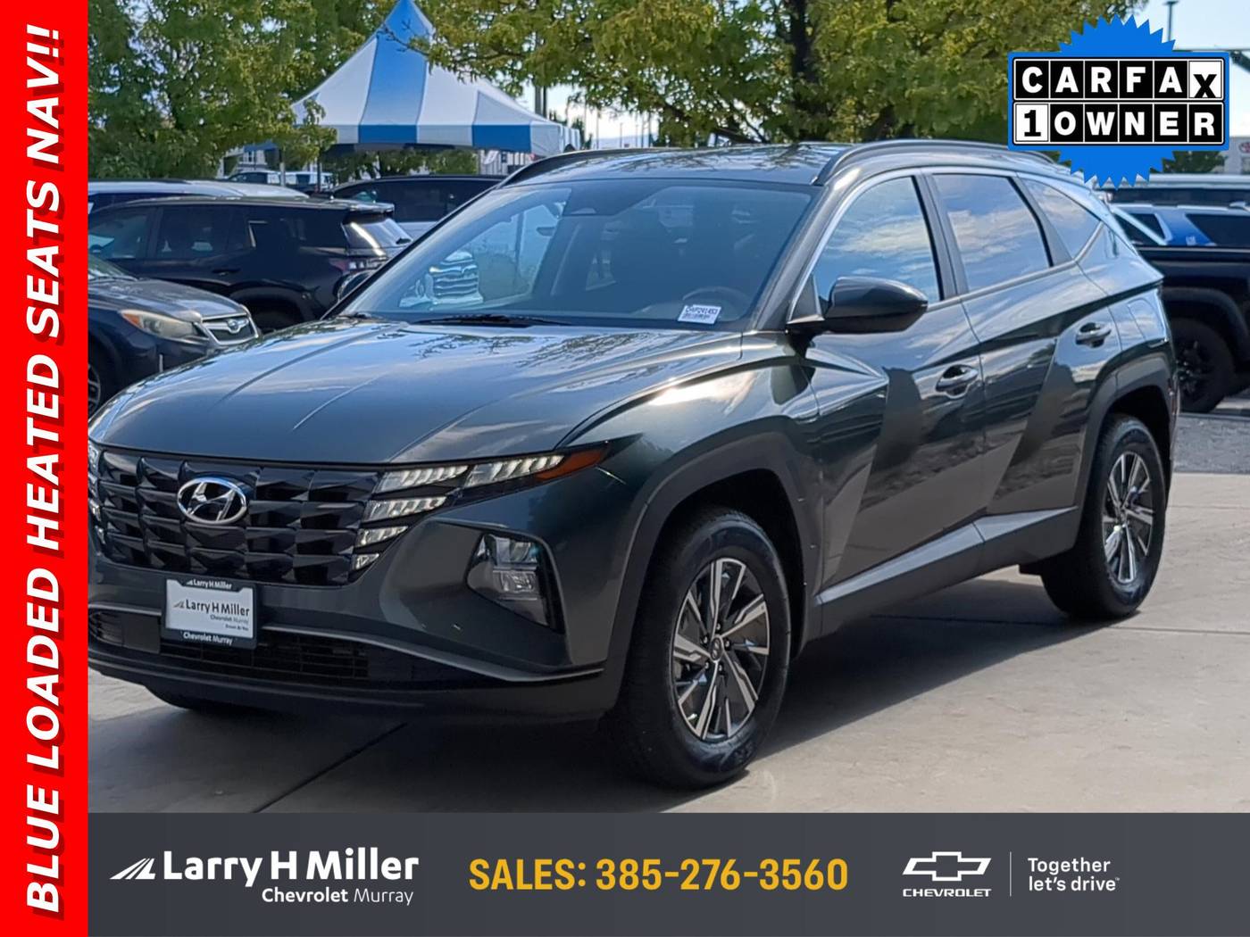 2024 Hyundai Tucson Hybrid Blue — SUV — 14,094 mi — Murray, UT