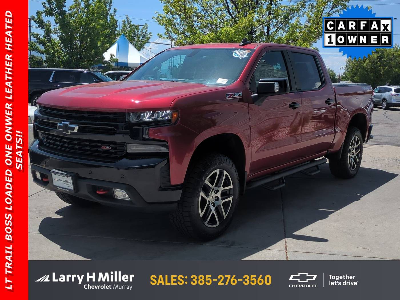 2019 Chevrolet Silverado 1500 LT Trail Boss — Pickup Truck — 76,199 mi — Murray, UT