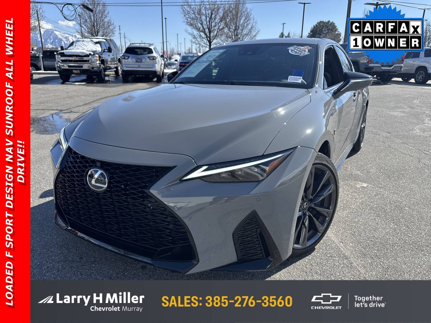 2024 Lexus IS IS 350 F SPORT Design — Sedan — 6,230 mi — Murray, UT