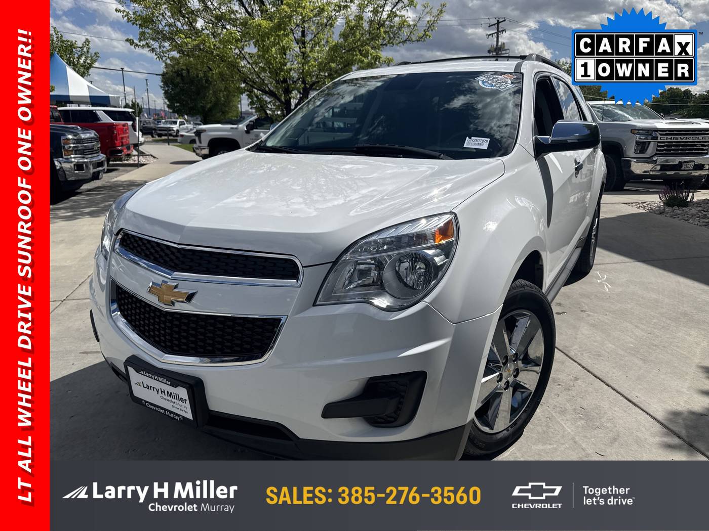 2015 Chevrolet Equinox LT — SUV — 69,755 mi — Murray, UT