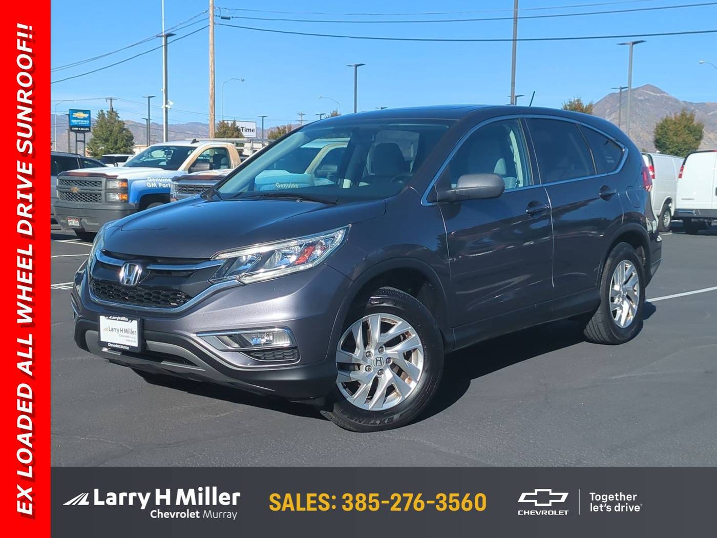 2016 Honda CR-V EX — SUV — 101,237 mi — Murray, UT