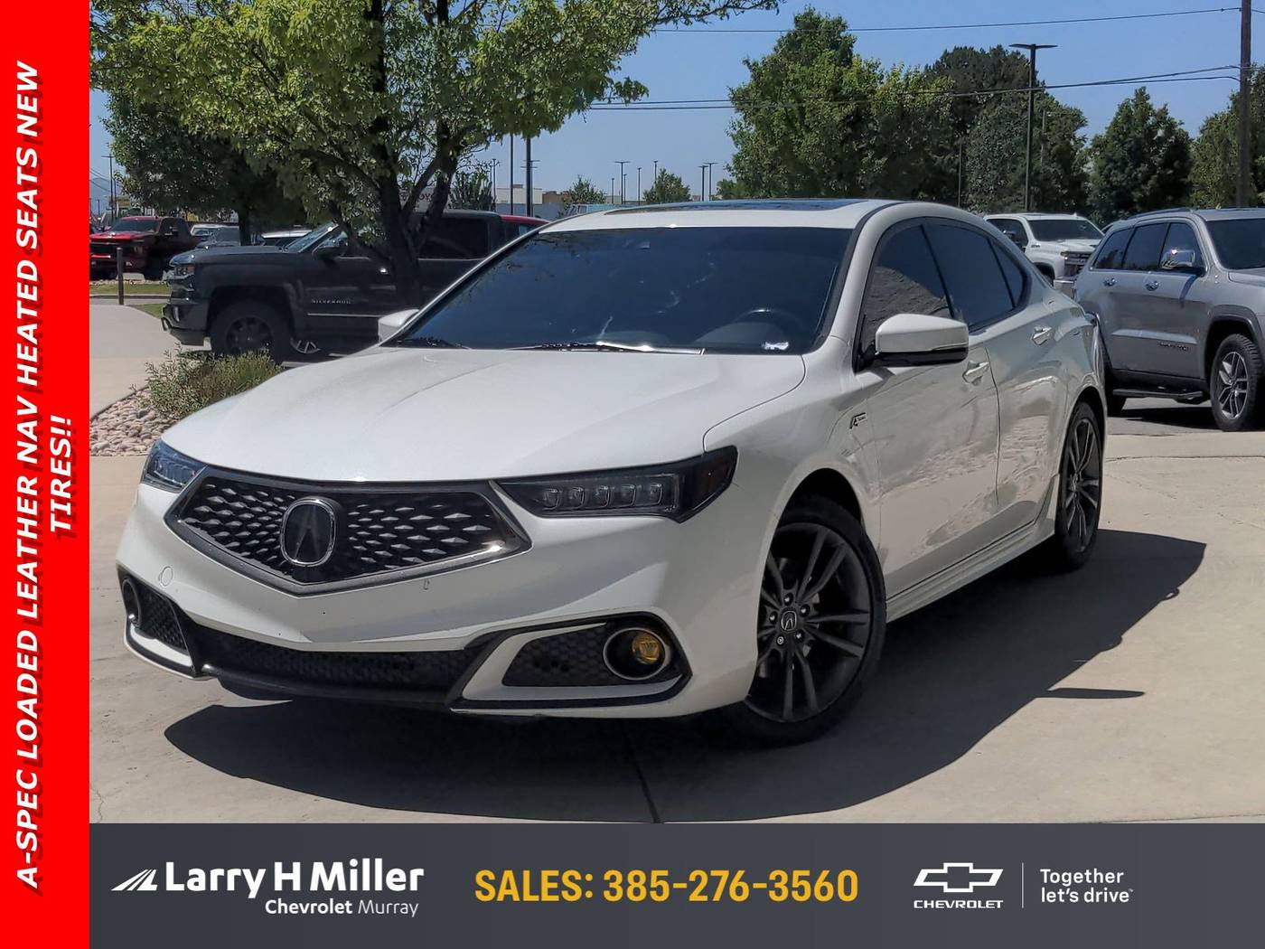 2018 Acura TLX A-Spec Package — Sedan — 90,871 mi — Murray, UT