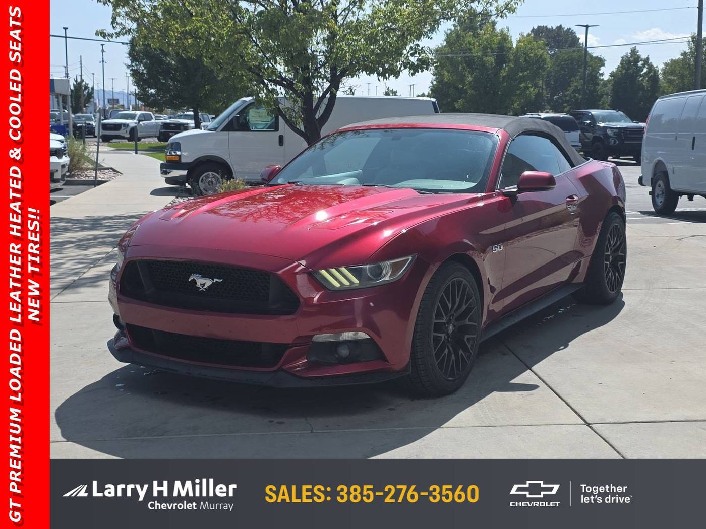 2016 Ford Mustang GT Premium — Convertible — 111,274 mi — Murray, UT