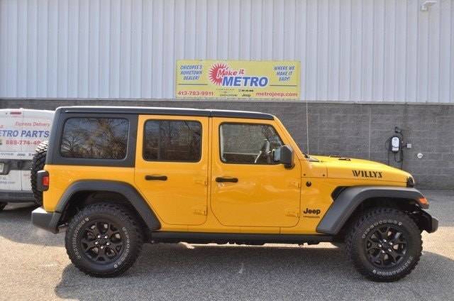 2021 Jeep Wrangler Willys — SUV — 31,672 mi — Chicopee, MA
