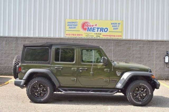 2021 Jeep Wrangler Willys — SUV — 34,164 mi — Chicopee, MA