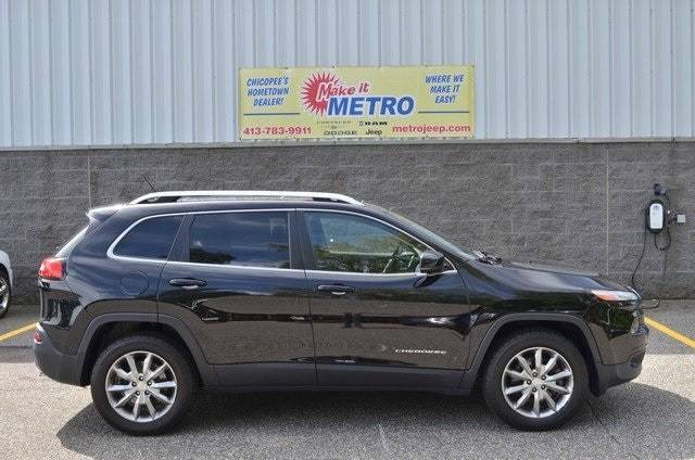 2018 Jeep Cherokee Limited — SUV — 59,594 mi — Chicopee, MA