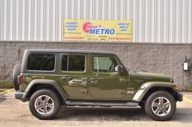 2021 Jeep Wrangler Sahara — SUV — 74,229 mi — Chicopee, MA