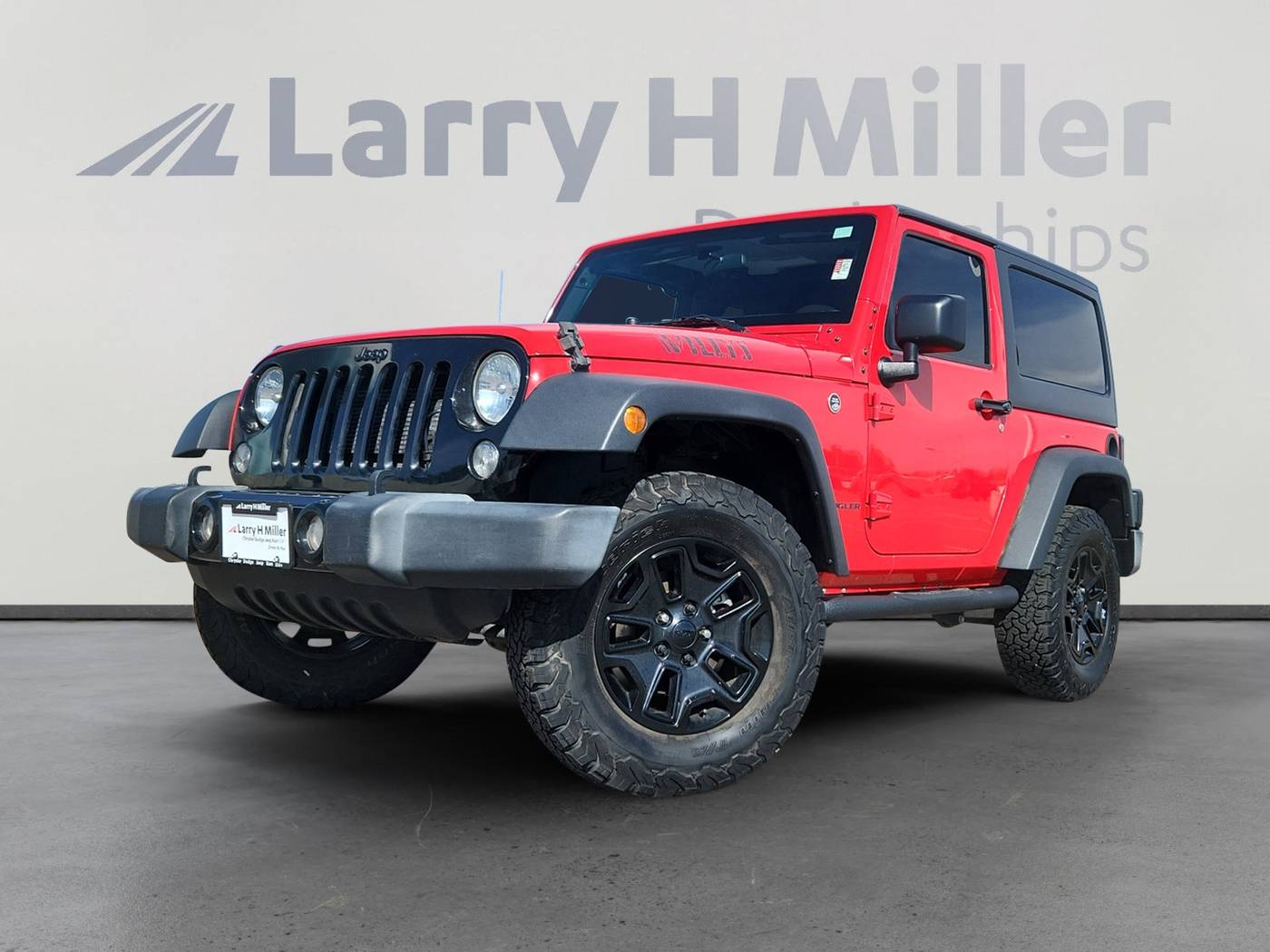 2016 Jeep Wrangler Willys Wheeler — SUV — 76,352 mi — Denver, CO