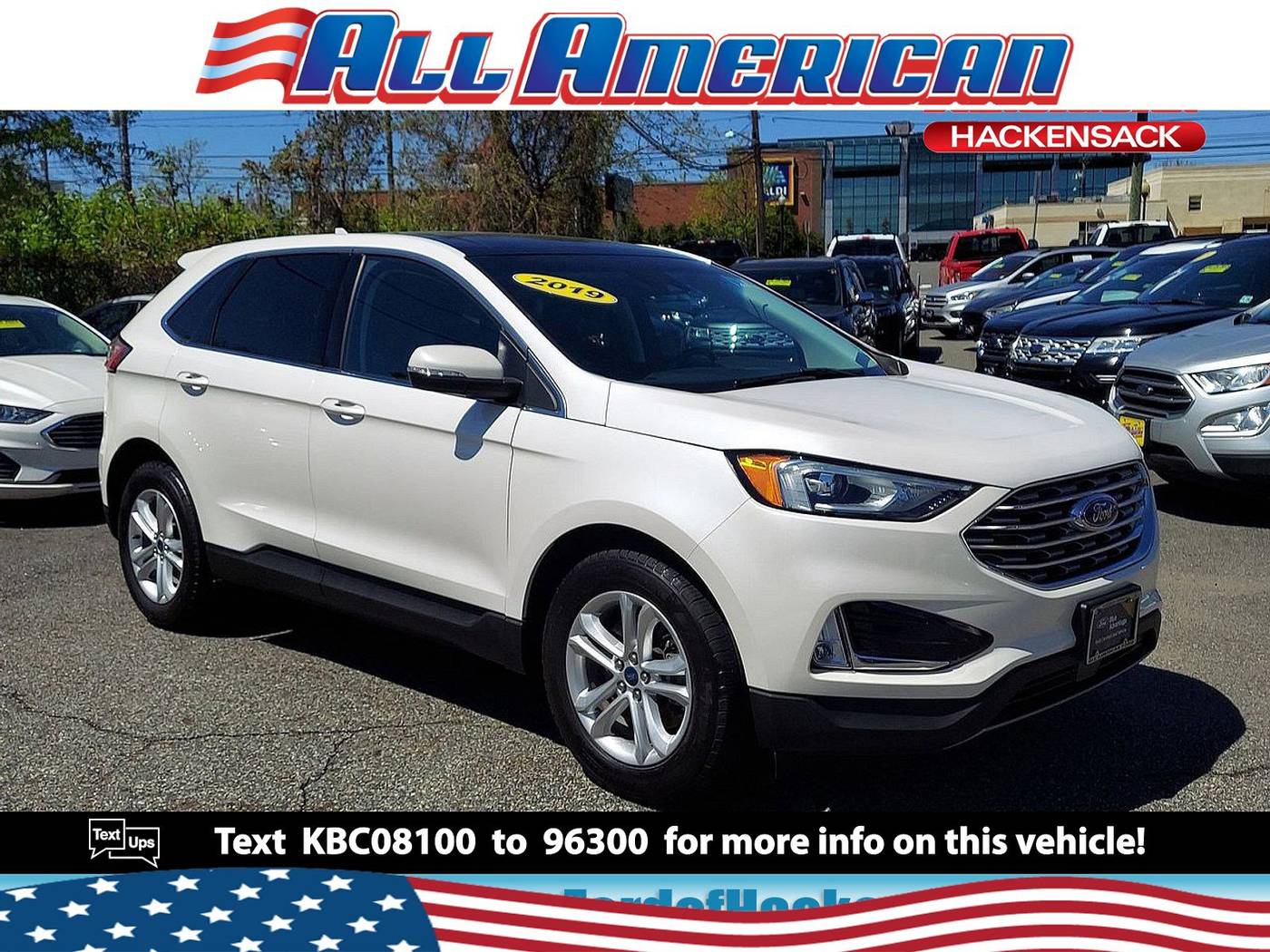2019 Ford Edge SEL — SUV — 27,195 mi — Hackensack, NJ