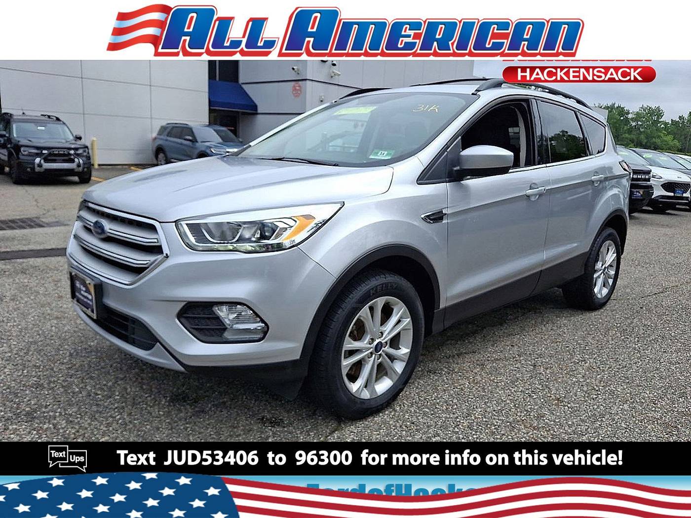 2018 Ford Escape SEL — SUV — 31,393 mi — Hackensack, NJ