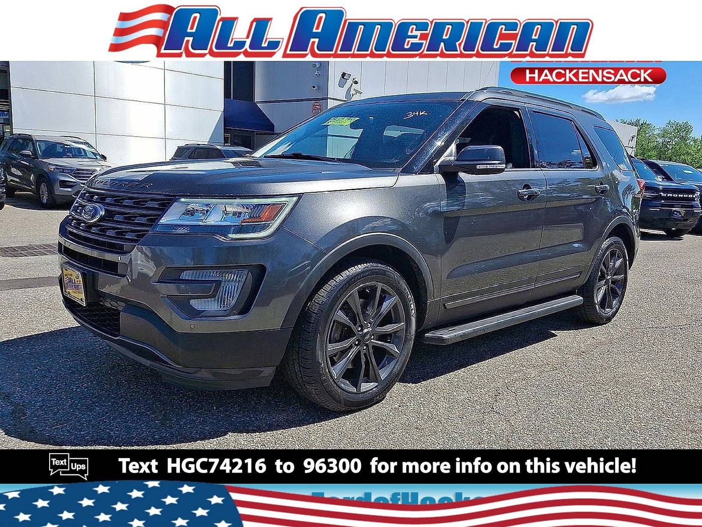 2017 Ford Explorer XLT — SUV — 34,362 mi — Hackensack, NJ