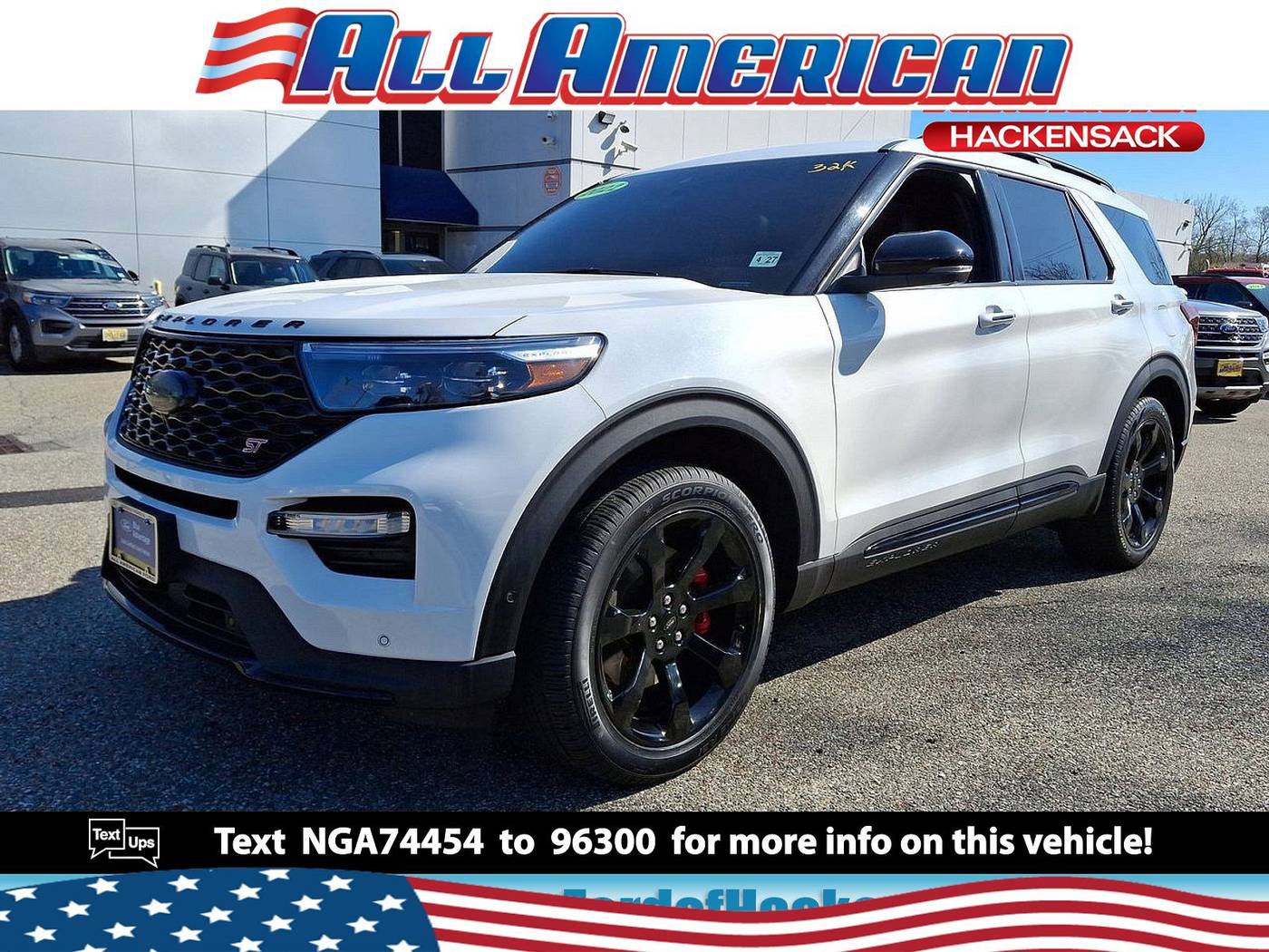 2022 Ford Explorer ST — SUV — 32,767 mi — Hackensack, NJ