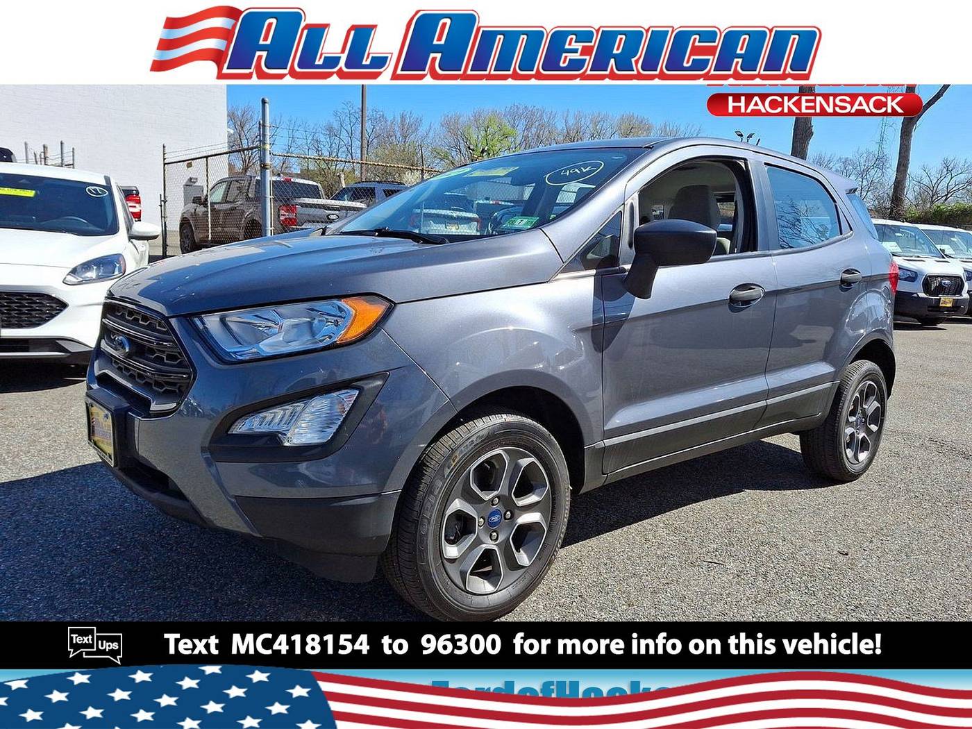 2021 Ford EcoSport S — SUV — 49,886 mi — Hackensack, NJ