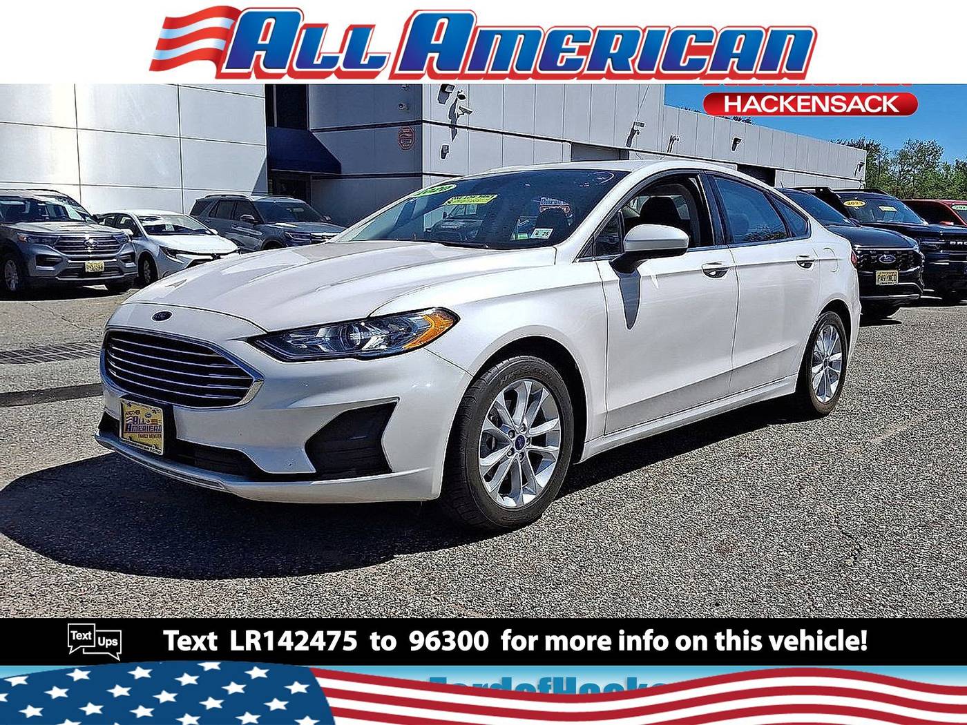 2020 Ford Fusion SE — Sedan — 25,976 mi — Hackensack, NJ