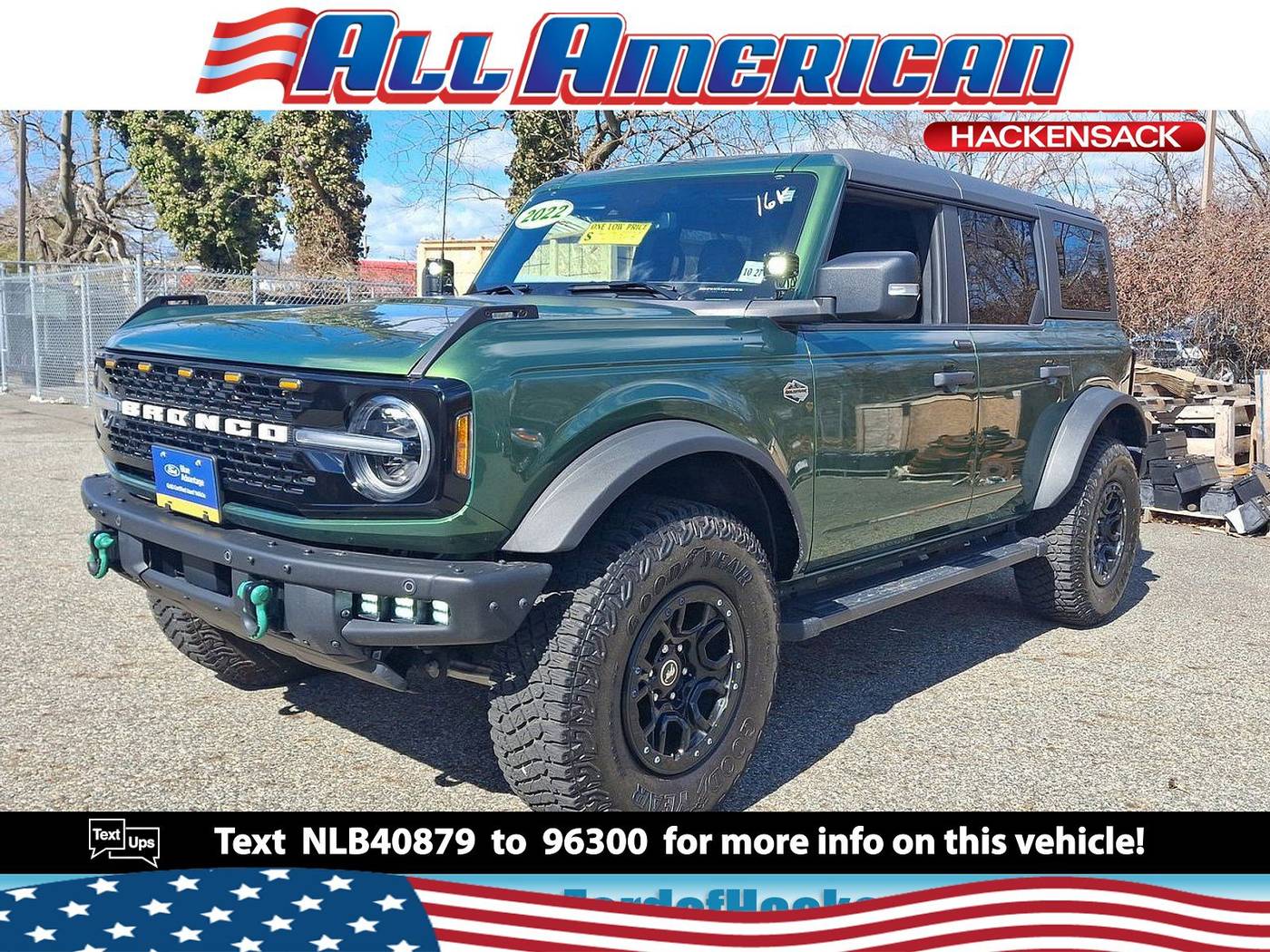 2022 Ford Bronco Wildtrak — SUV — 16,307 mi — Hackensack, NJ