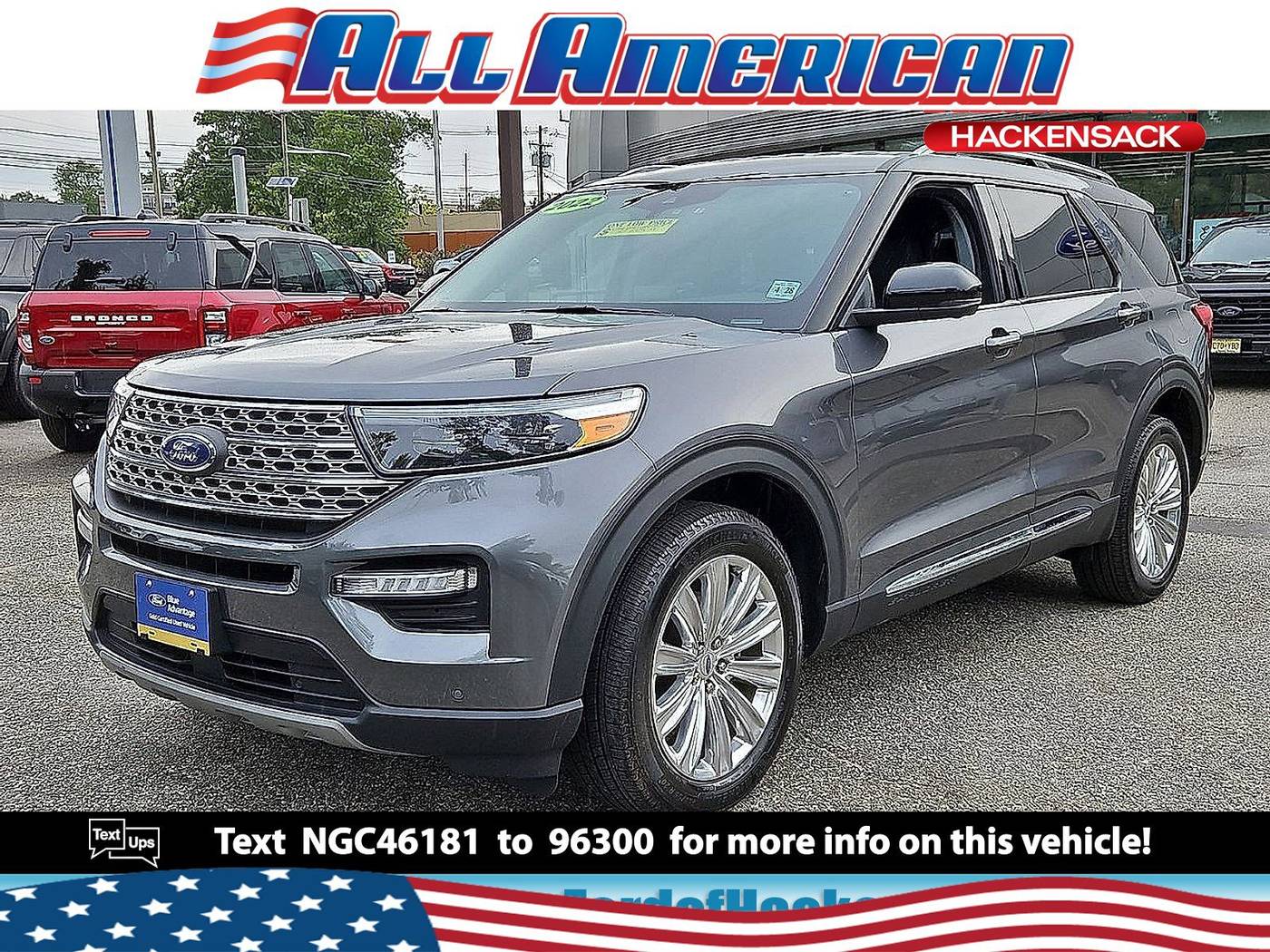 2022 Ford Explorer Limited — SUV — 20,697 mi — Hackensack, NJ