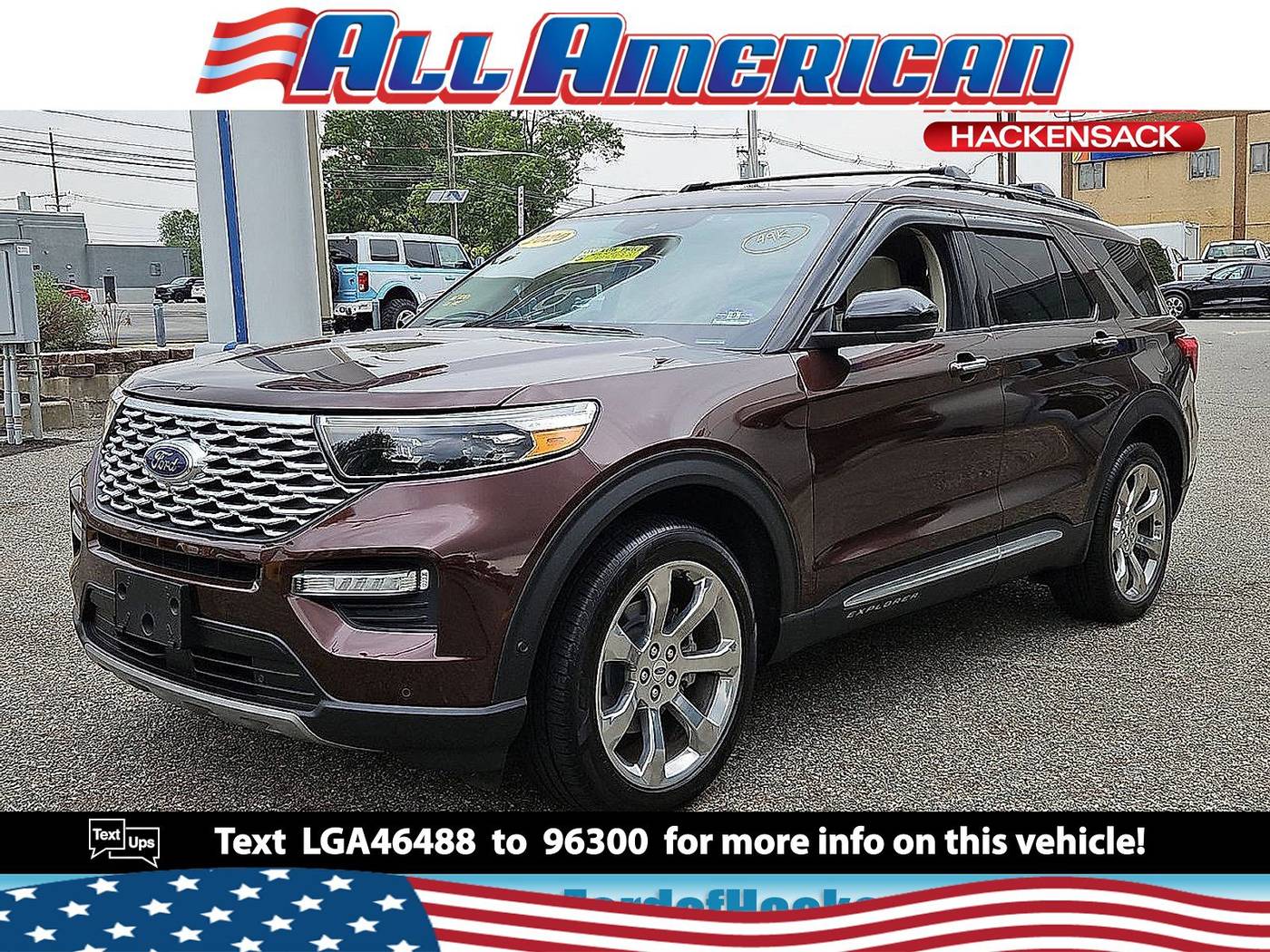 2020 Ford Explorer Platinum — SUV — 49,617 mi — Hackensack, NJ