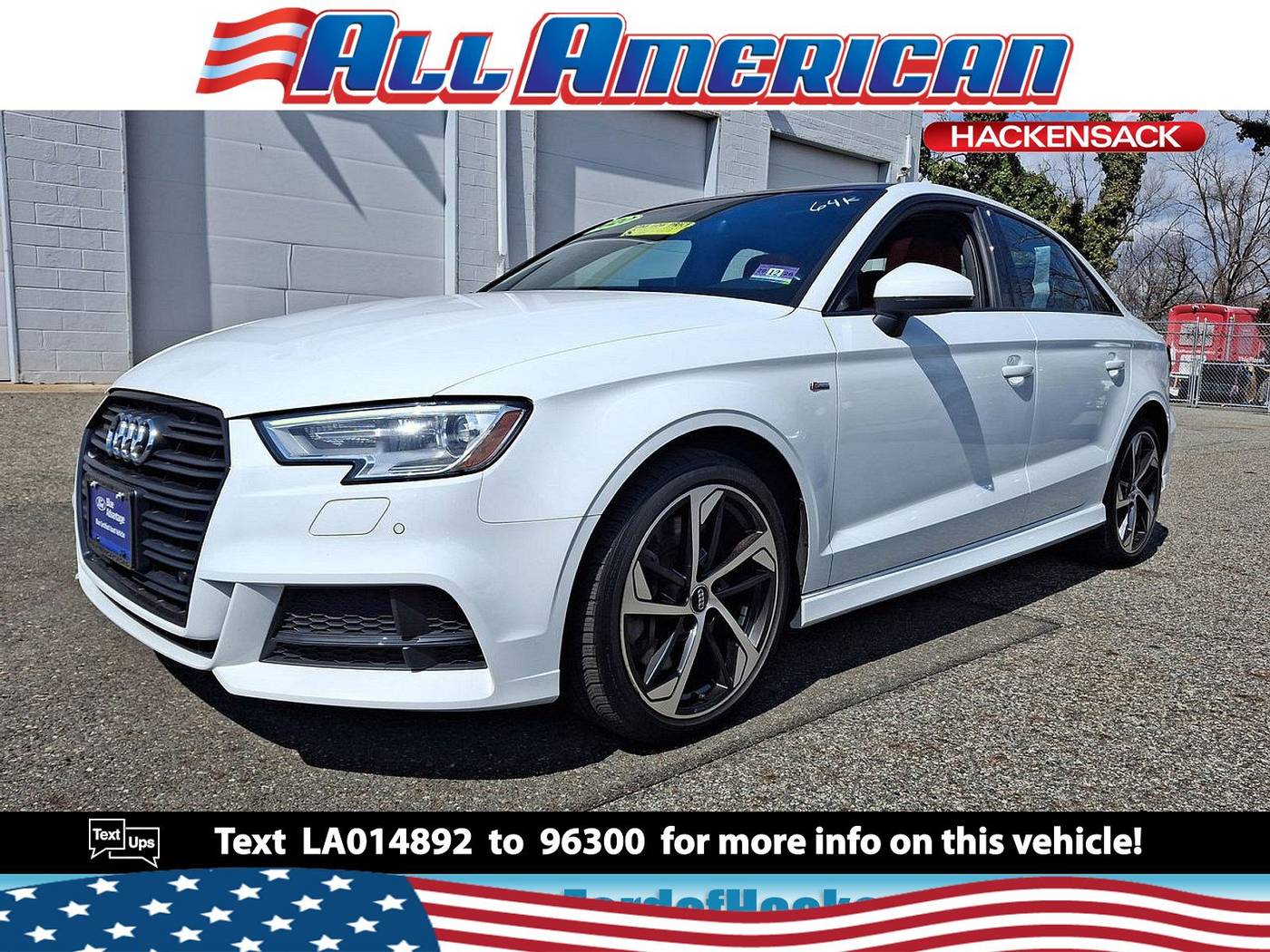 2020 Audi A3 S line Premium — Sedan — 64,683 mi — Hackensack, NJ