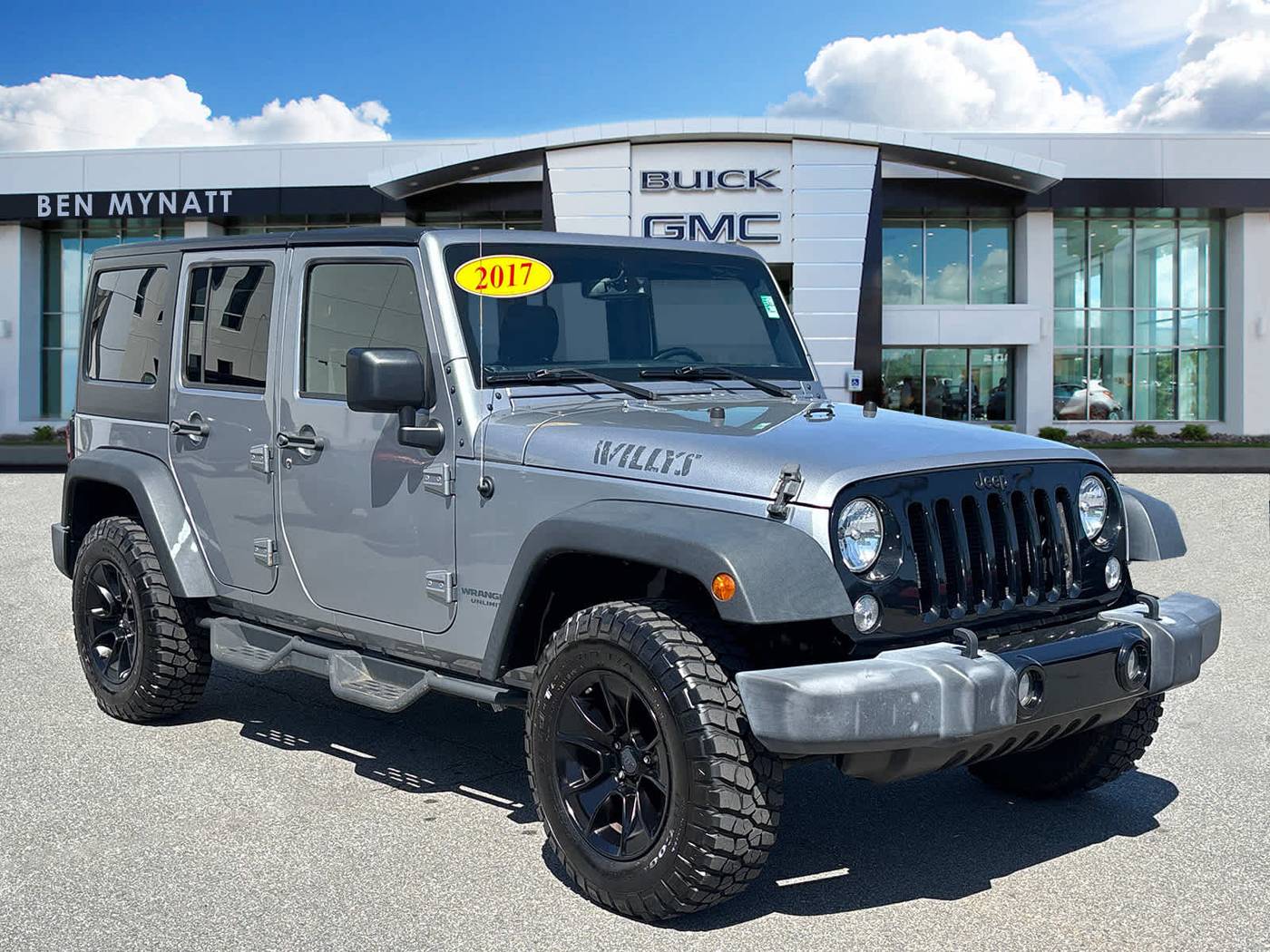 2017 Jeep Wrangler Willys Wheeler — SUV — 75,000 mi — Concord, NC