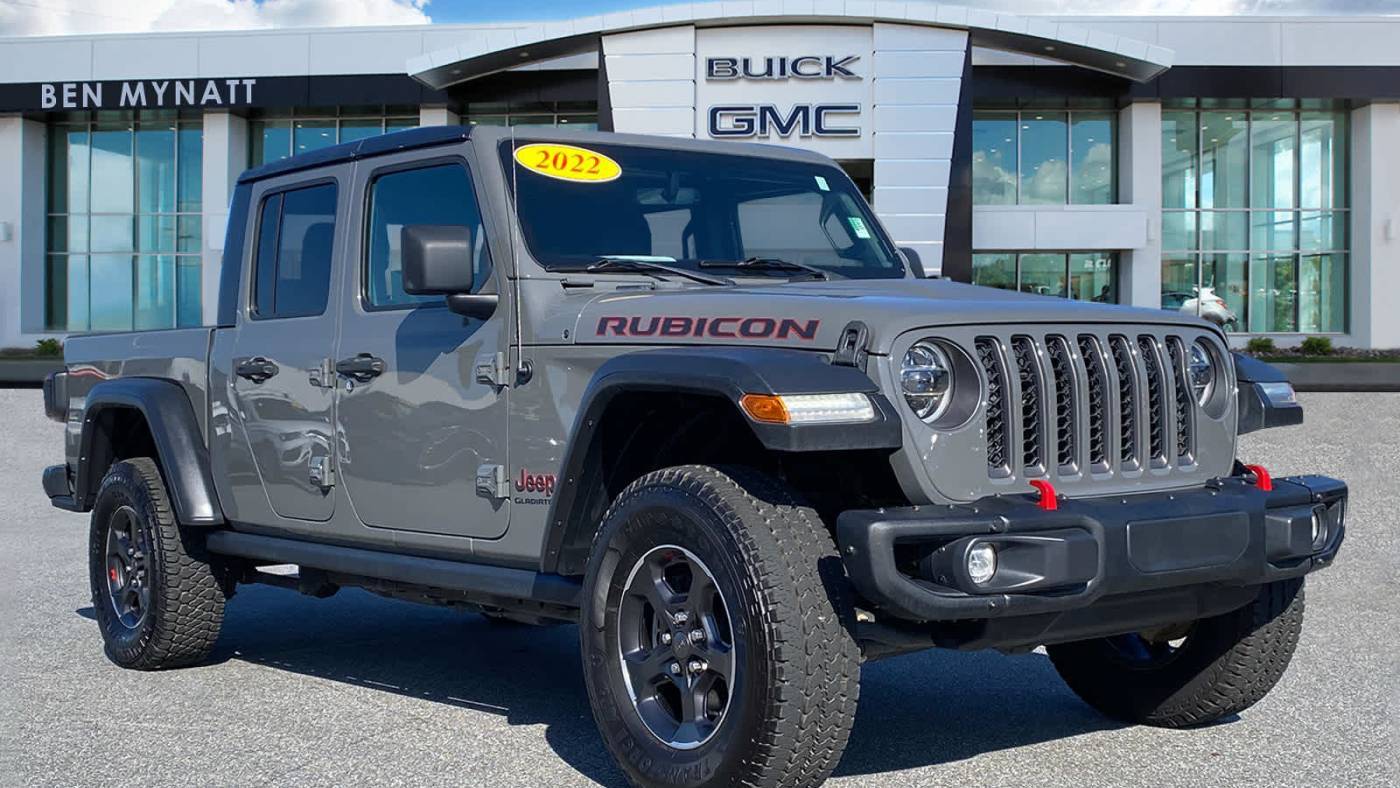 2022 Jeep Gladiator Rubicon — Pickup Truck — 55,341 mi — Concord, NC
