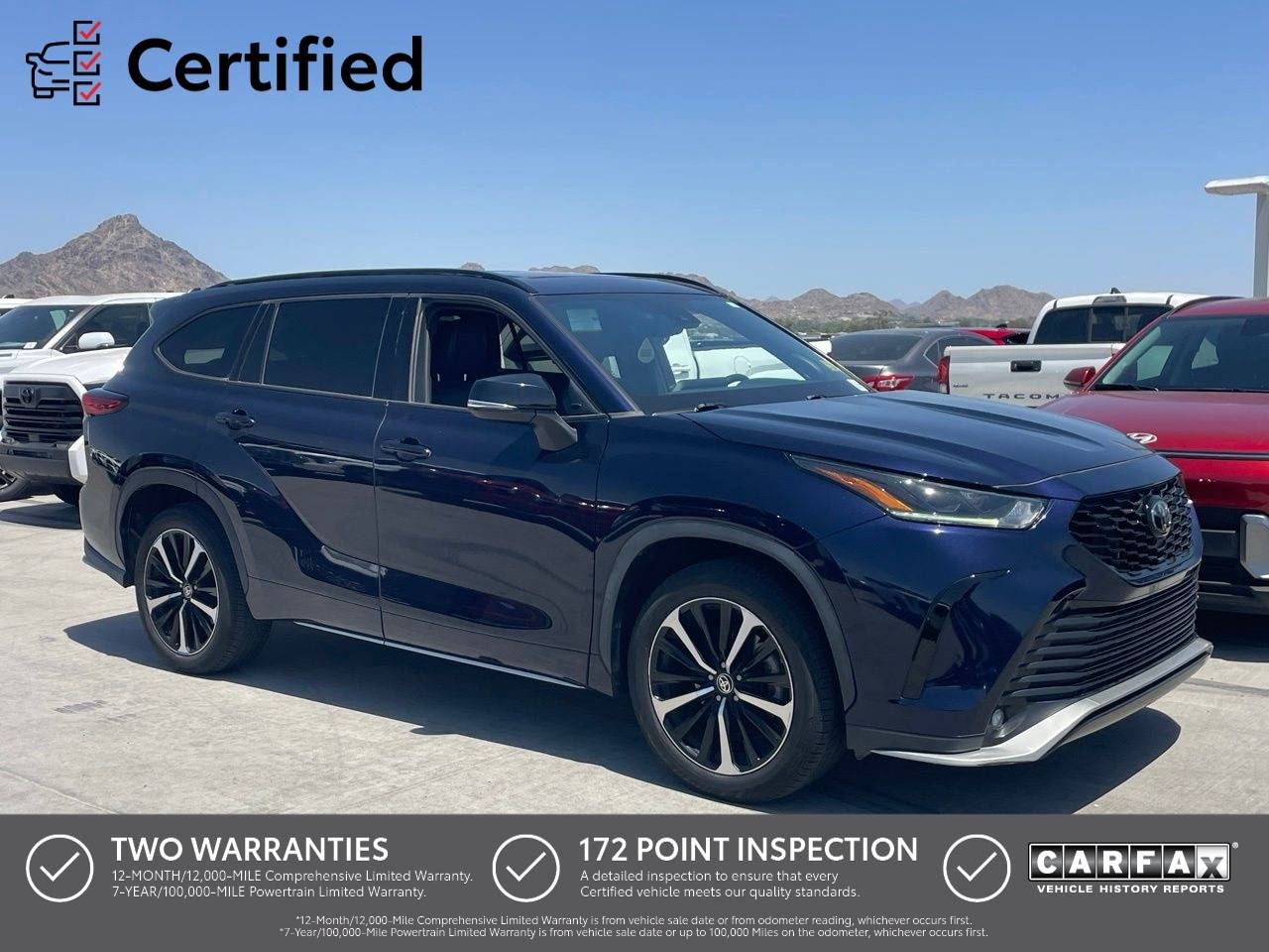2022 Toyota Highlander XSE — SUV — 29,696 mi — Phoenix, AZ