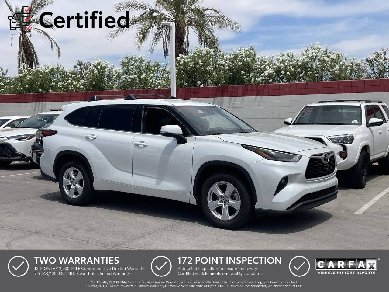 2022 Toyota Highlander LE — SUV — 51,964 mi — Phoenix, AZ