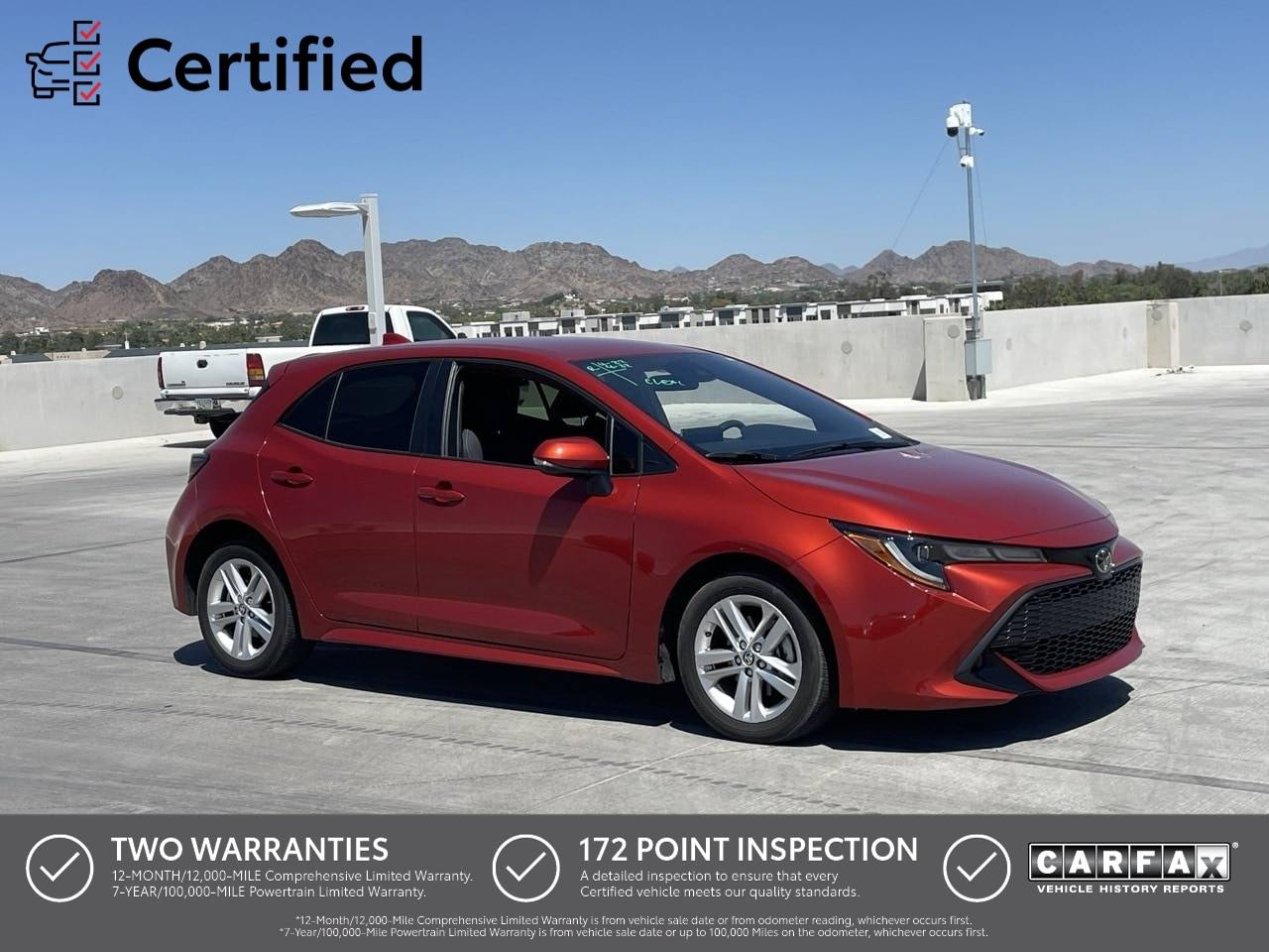 2020 Toyota Corolla Hatchback SE — Hatchback — 22,101 mi — Phoenix, AZ