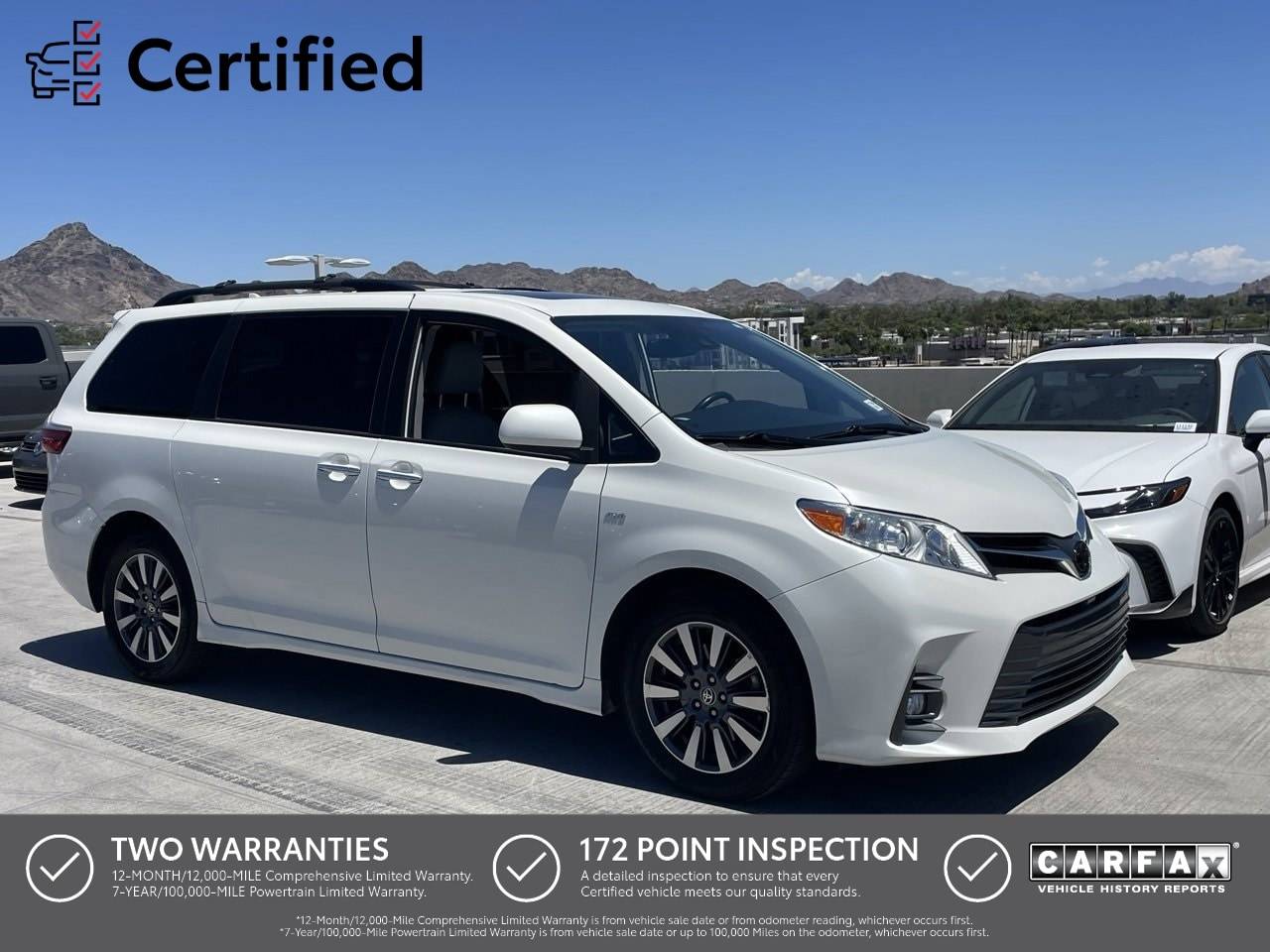 2020 Toyota Sienna XLE Premium — Minivan — 56,568 mi — Phoenix, AZ