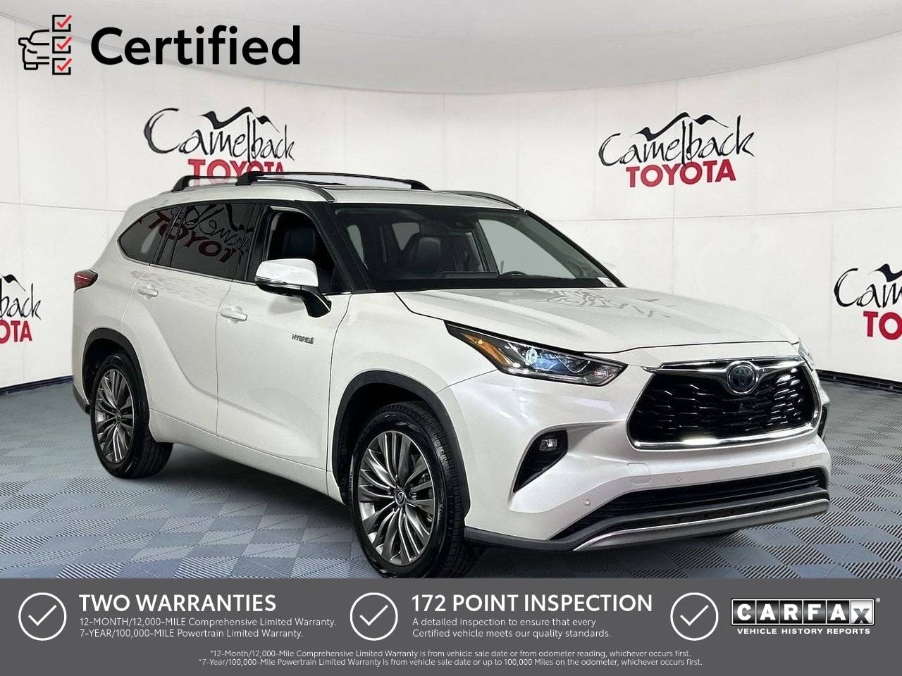2021 Toyota Highlander Hybrid Platinum — SUV — 64,522 mi — Phoenix, AZ