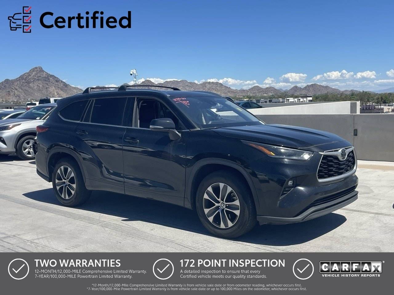 2021 Toyota Highlander XLE — SUV — 78,517 mi — Phoenix, AZ